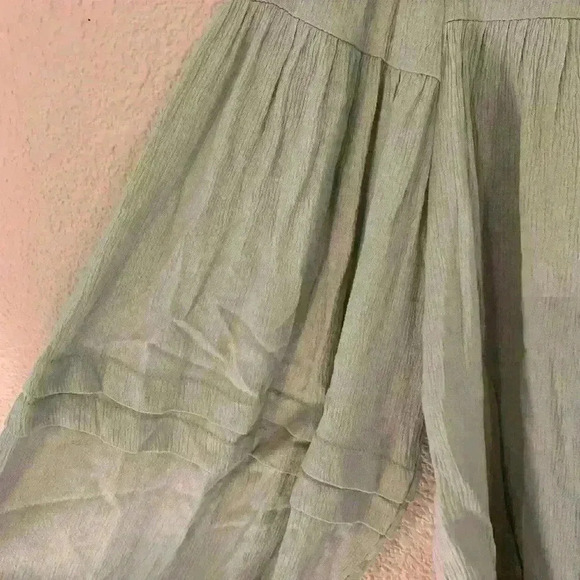 Vine and Love peasant style top with tassel ties size m, boho, festival, concert - Picture 3 of 7